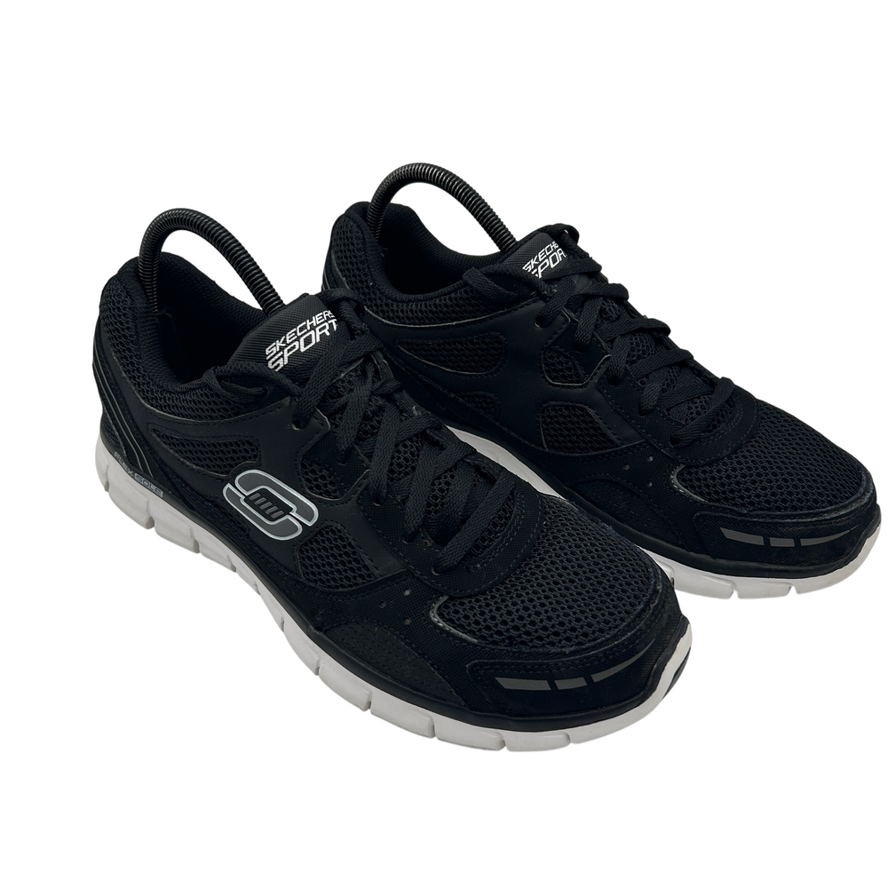 Skechers Sport Shoes Mens Sz 10.5 Flex Sole Memory Foam Black Running